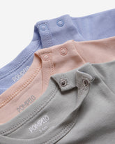 3-pack baby boy short-sleeve cotton bodysuits  perfect for everyday wear.